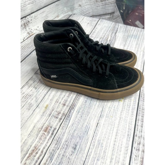 Vans Filmore Hi Men's High Top Shoes Black 6 - Picture 2 of 6